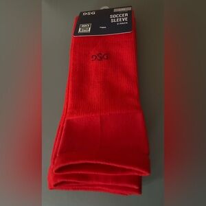 DSG Adult Soccer Leg Sleeve Socks 2 Pack NEW
